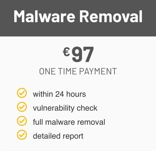 WordPress malware removal